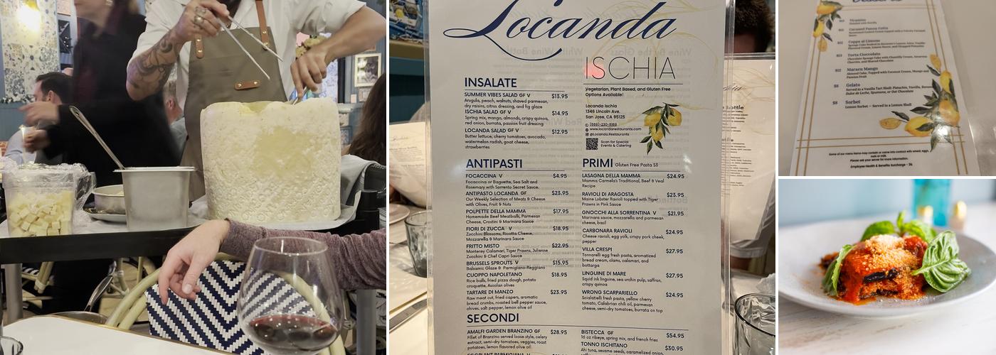 Locanda Ischia Menu