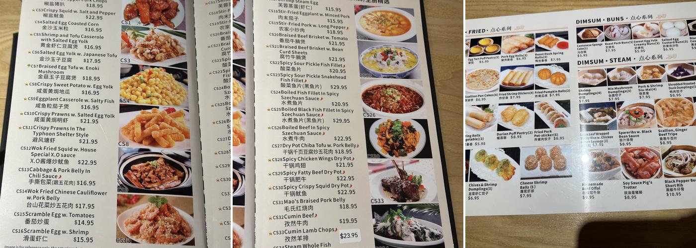 Dimsum house Menu