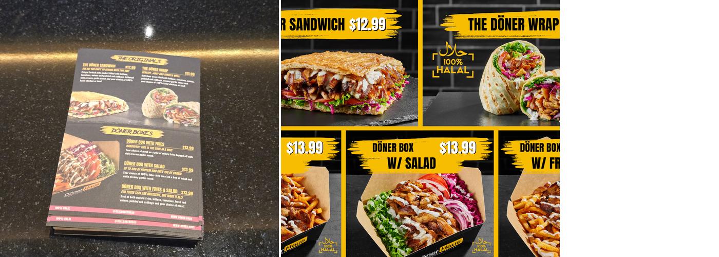 Döner Haus Menu