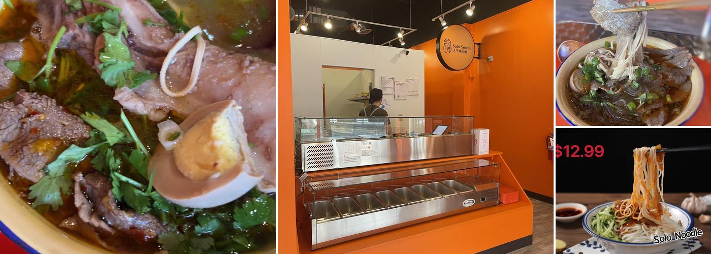 Solo NOODLE Menu