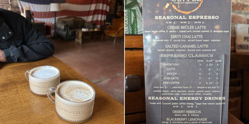 Covenant Coffee Menu