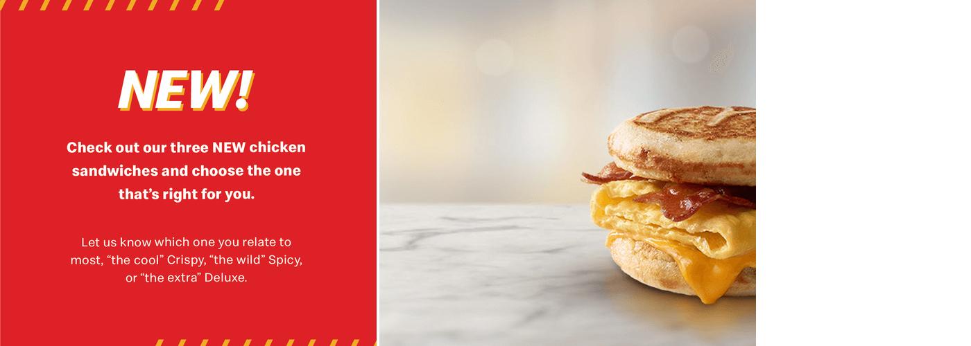 McDonald's Menu