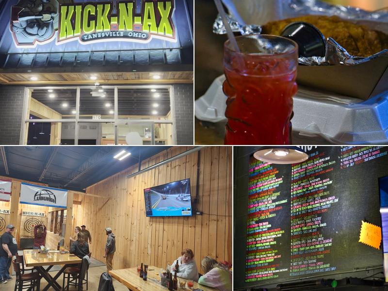 Kick-N-Ax Menu