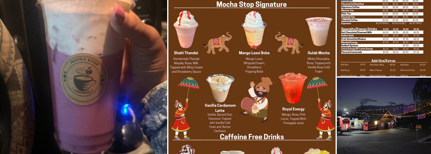 Mocha Stop Menu