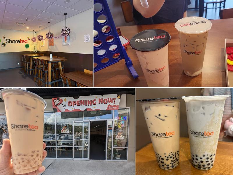 Sharetea Bellingham Menu