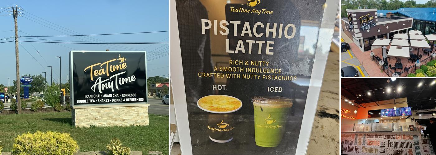 TeaTime AnyTime Menu