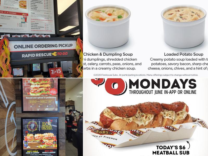 Firehouse Subs Old Spanish Trail Rd Menu