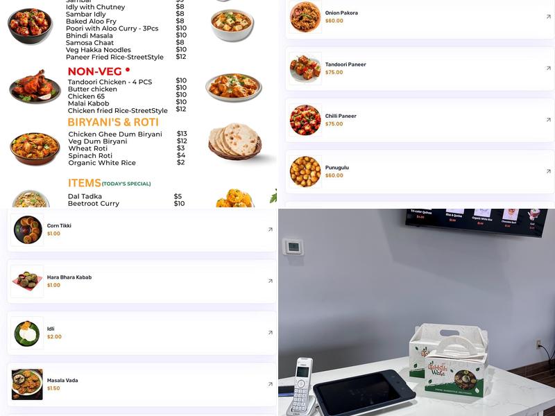 Dabbahwala Menu