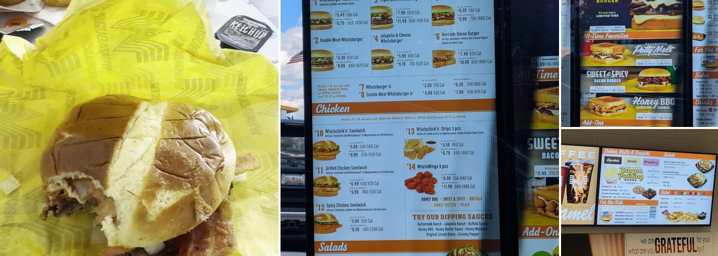Whataburger Menu