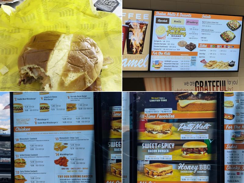 Whataburger Menu