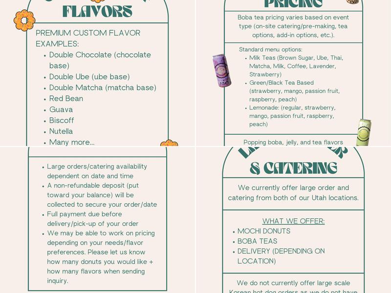 Mochinut South Jordan Menu