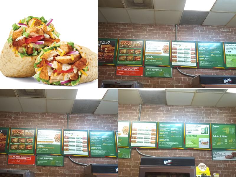 Subway Menu