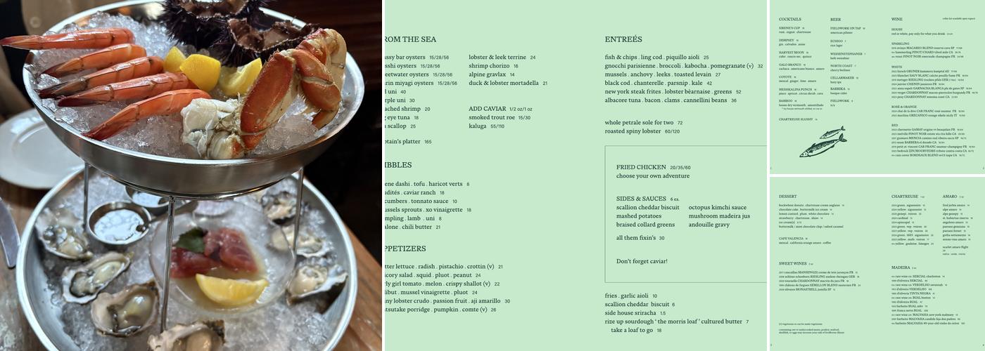 Sirene Menu