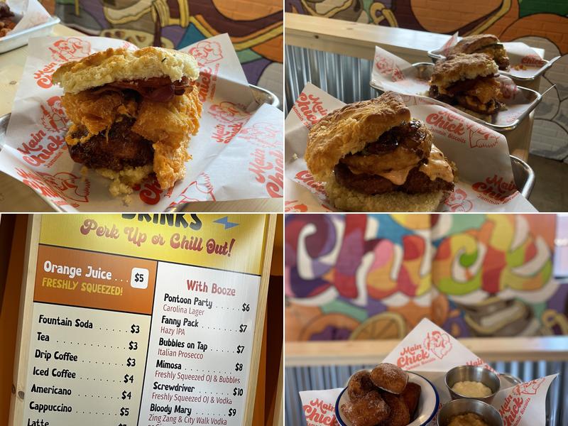 Main Chick Jammin' Biscuits Menu