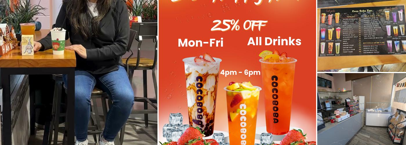 COCO BOBA TEA Menu