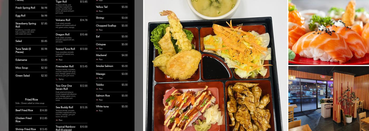 Sushi & Pho Menu