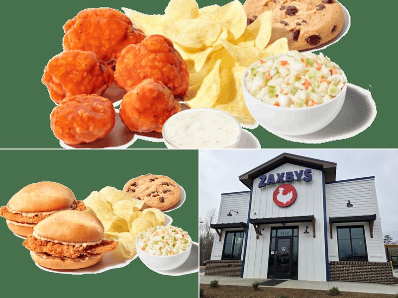 Zaxbys Chicken Fingers & Buffalo Wings