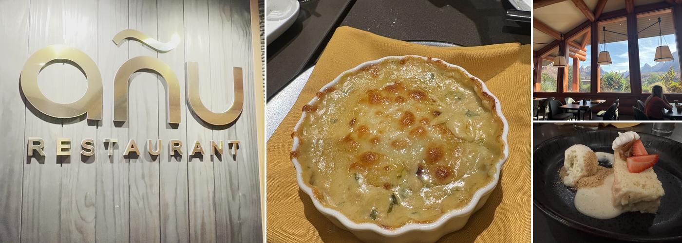 Añu Restaurant Menu