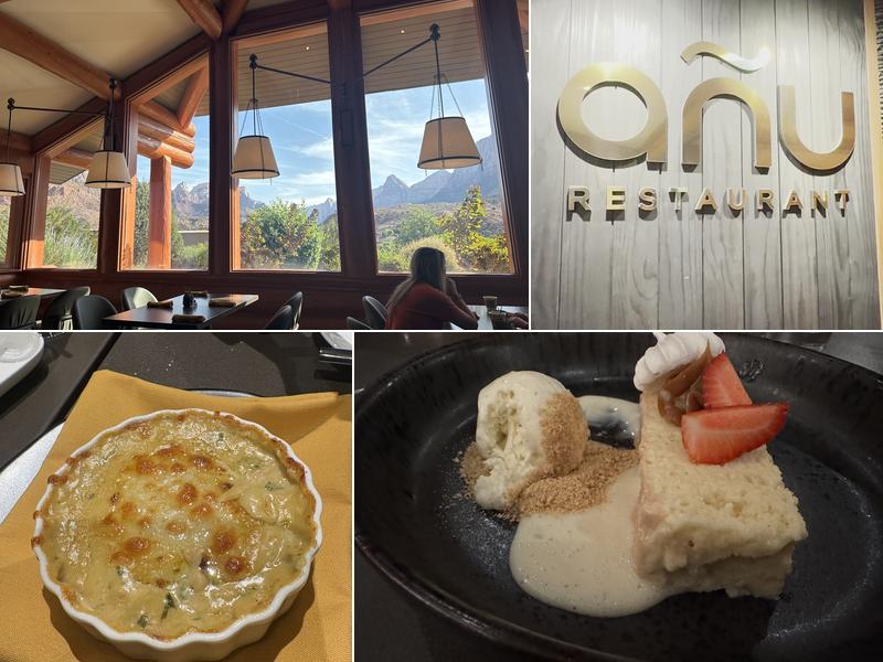 Añu Restaurant Menu