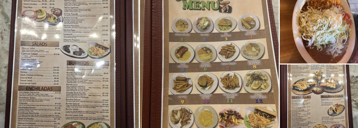 Lopez Grill Menu
