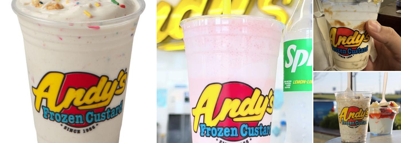 Andy's Frozen Custard Menu