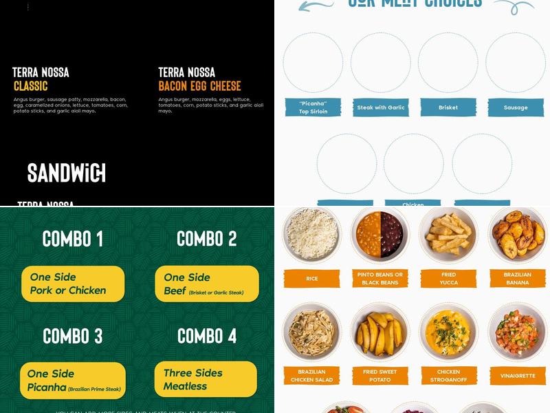 Terra Nossa Brazilian Grill Cape Cod Mall Menu