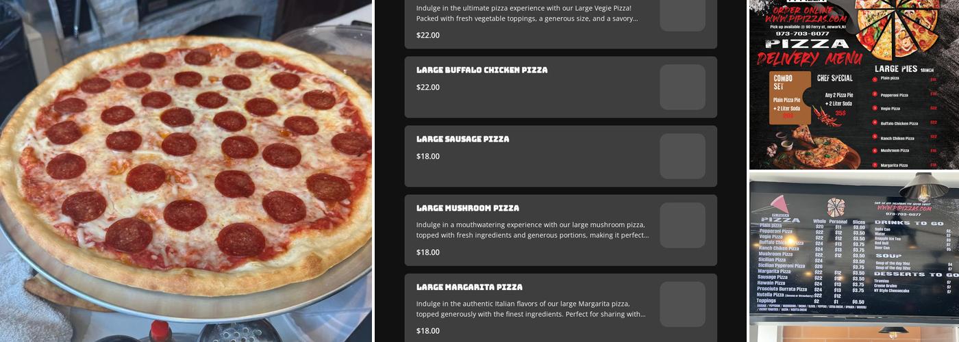 Pi Pizza Menu