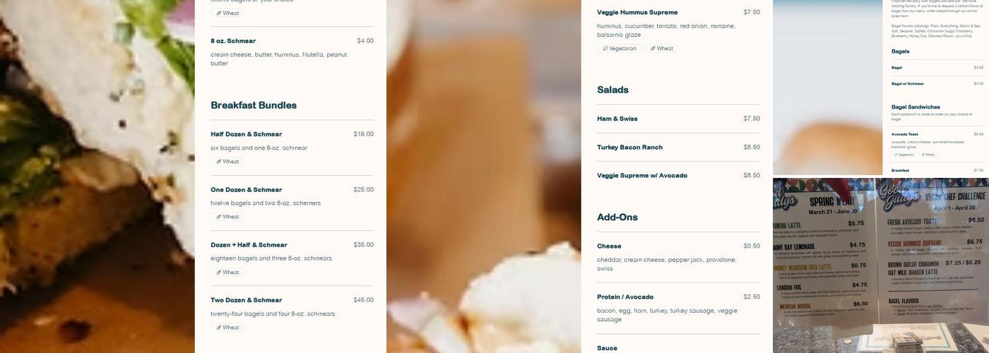 Good Judys Espresso & Bagel Bar Menu