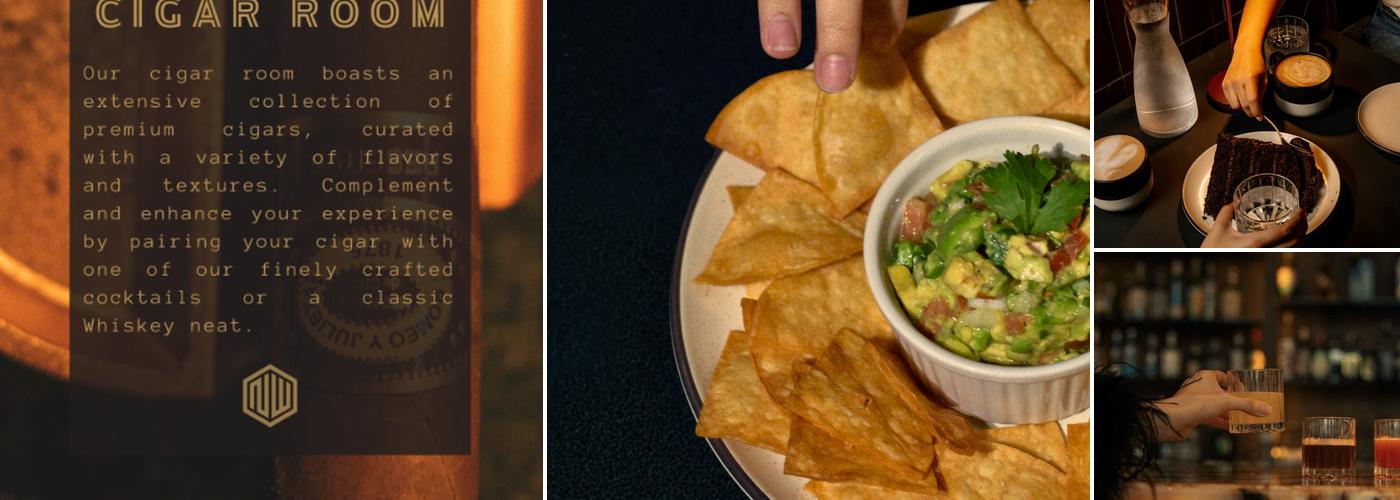 Nowhere Dining Lounge Menu