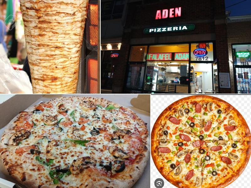 ADEN PIZZA & MEDITERRANEAN 7812 Old Georgetown Rd, Bethesda