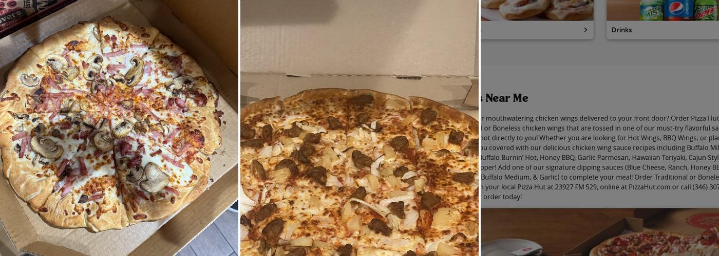 Pizza Hut Menu