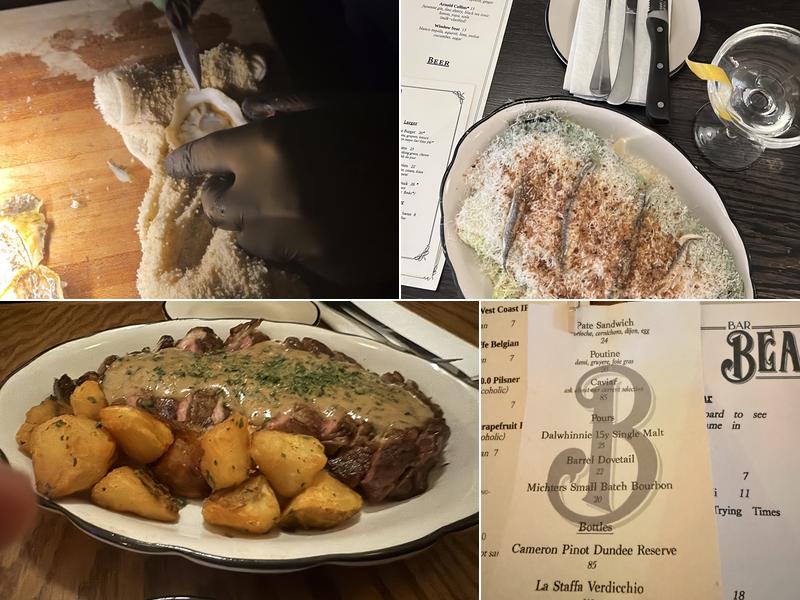 Beaucoup Menu