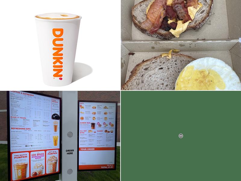 Dunkin' Menu