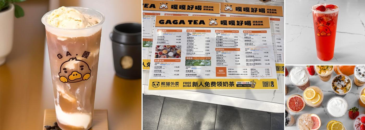 GAGA TEA 嘎嘎 Menu