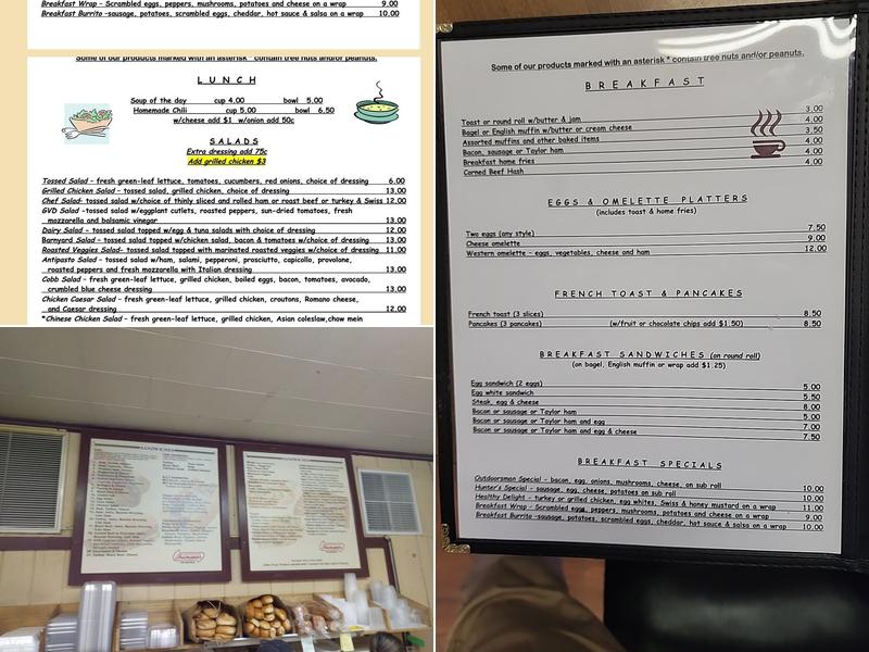 Green Village Deli Menu