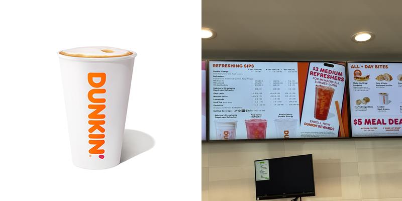 Dunkin' Menu