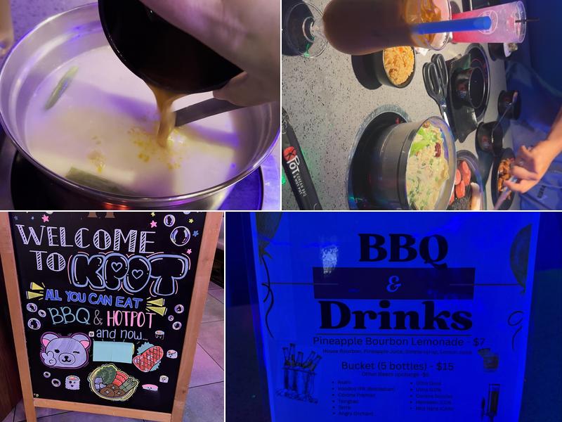 KPOT Korean BBQ & Hot Pot Menu