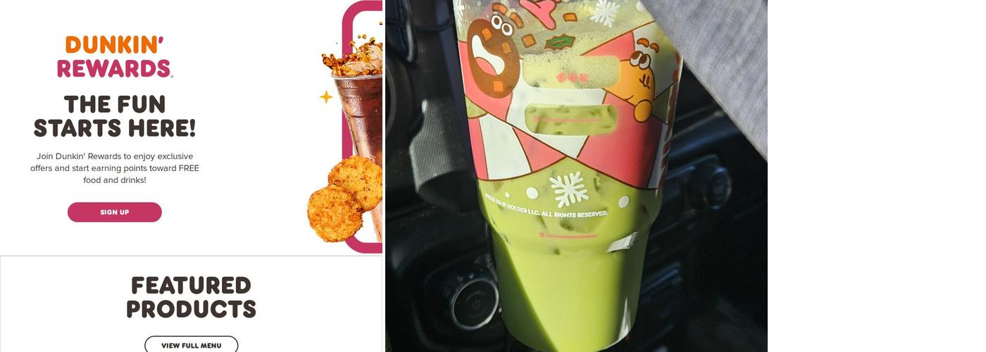 Dunkin' Menu