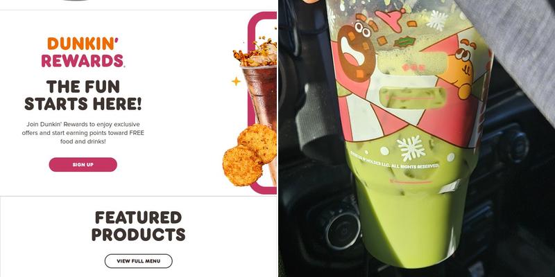 Dunkin' Menu
