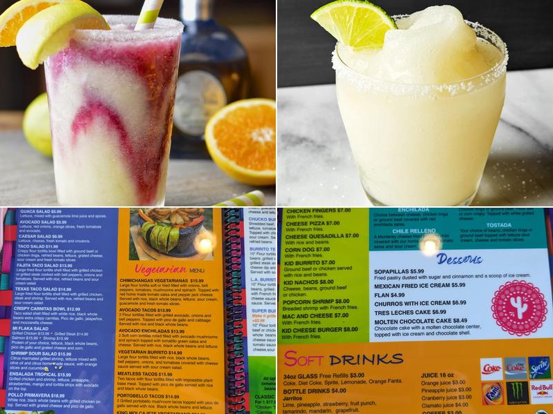 El Rey Tequila Menu