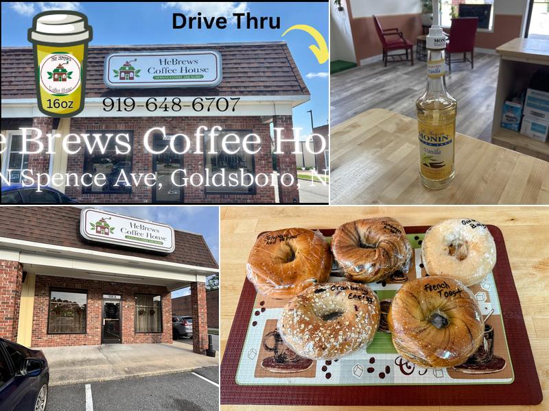 He Brews Coffee House 506 N Spence Ave, Goldsboro