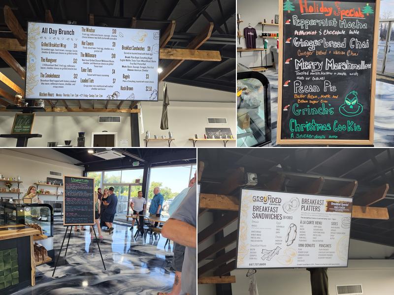 Grounded Coffee Menu