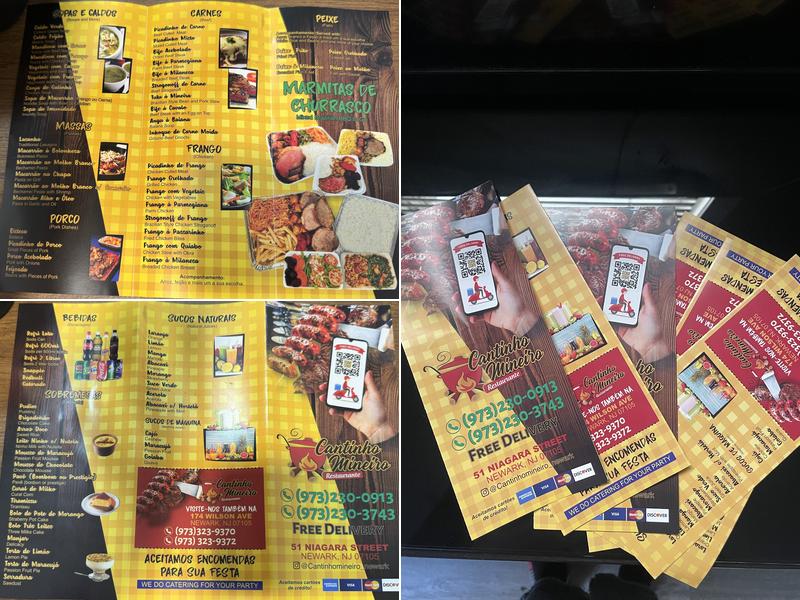 Cantinho Mineiro 2 Menu