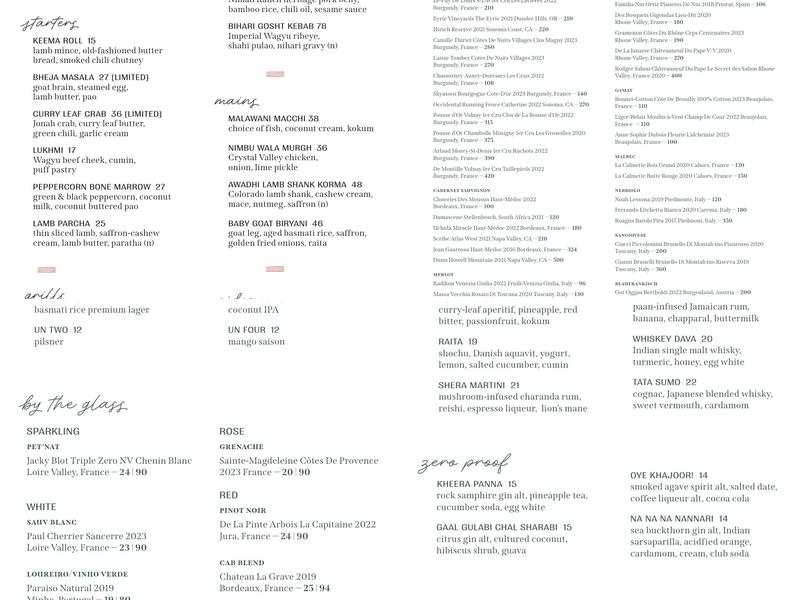 Adda Menu