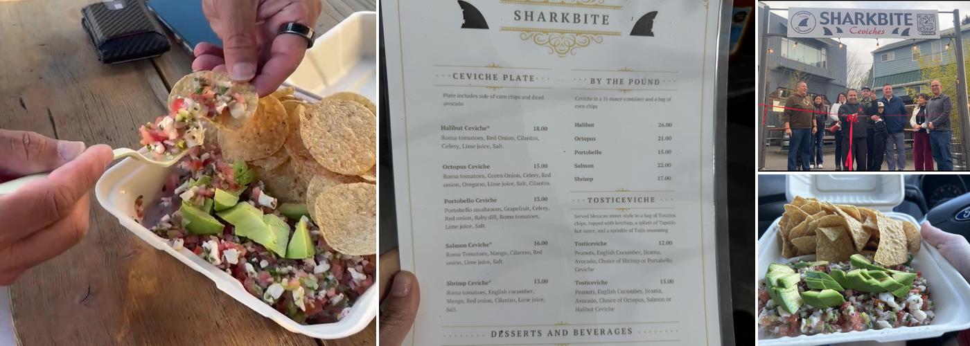 Shark Bite Ceviches Menu