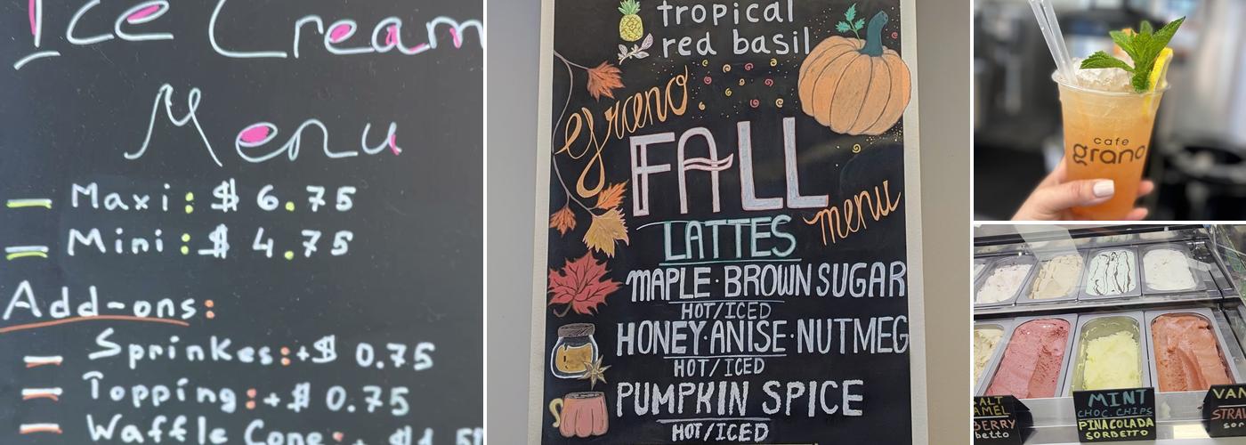 Cafe Grano Menu