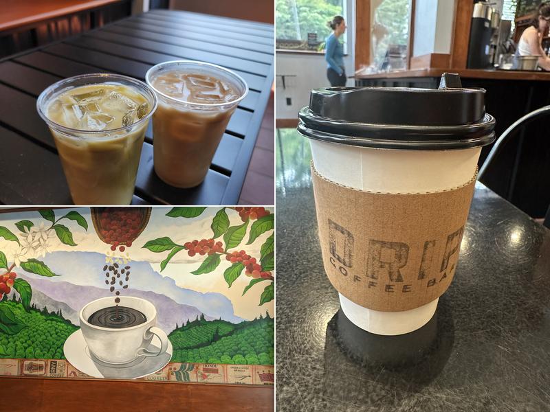 Drip Coffee Bar Menu