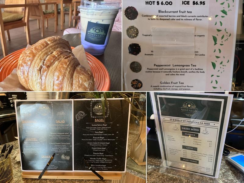 NOSTALGIC CAFE Menu
