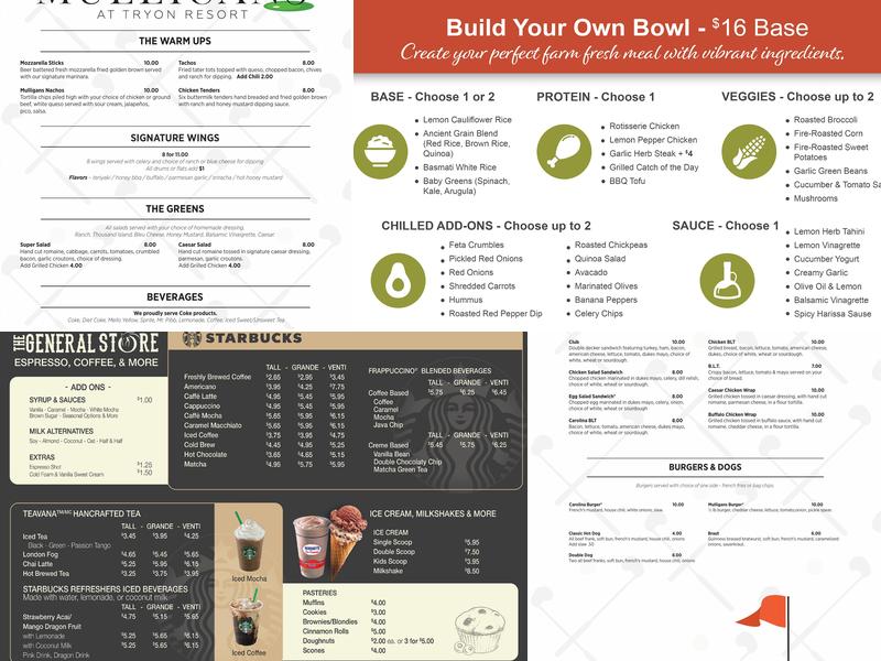 Boujee Bowls Menu