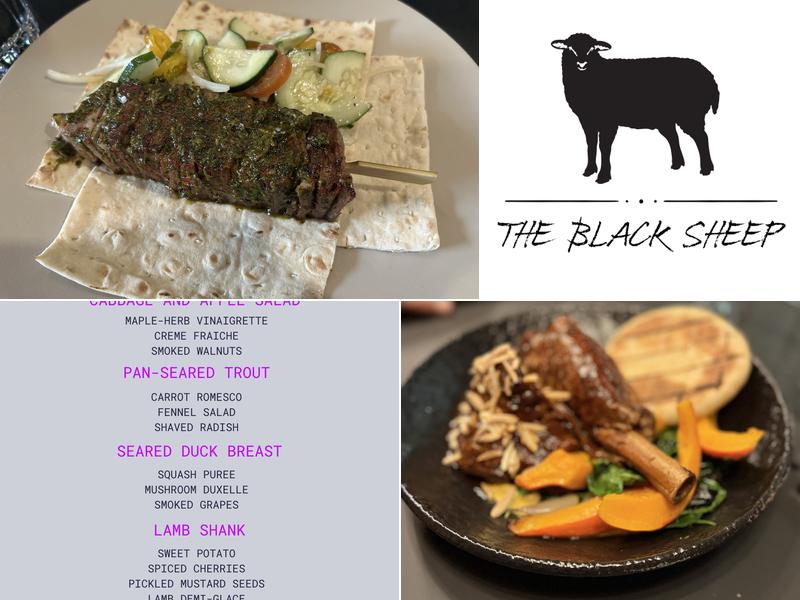 The Black Sheep Menu